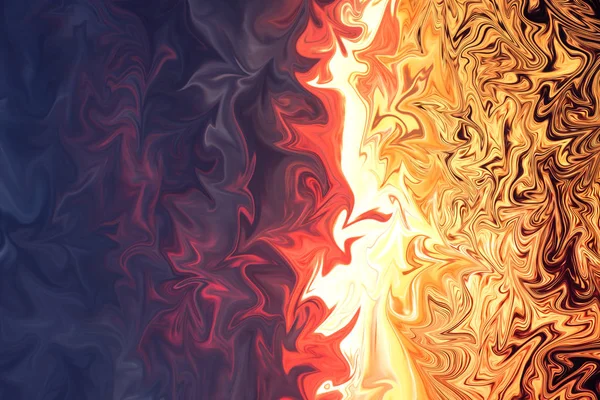 赤い火の背景 テクスチャー立体架すぐ 怒りの炎 感謝祭の背景 明るいカラフルな抽象的なテクスチャ 熱い炎のようなオレンジ色の黄色背景 — ストック写真