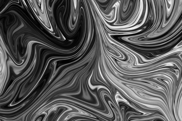 Abstract Gray Black White Marble Ink Pattern Background Liquify Abstract — Stock Photo, Image