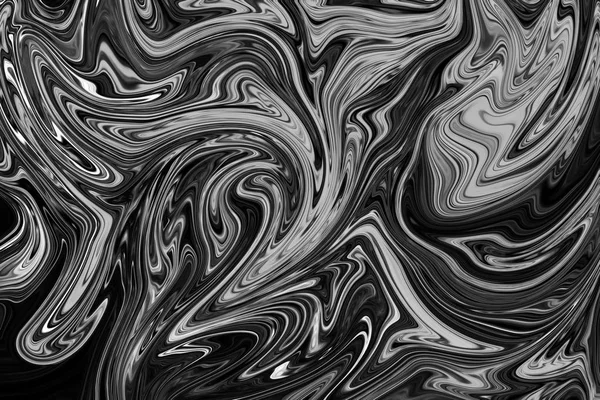 Fondo Patrón Tinta Mármol Blanco Negro Gris Abstracto Modelo Abstracto — Foto de Stock