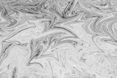 Soyut Gri Siyah ve Beyaz Mermer mürekkep desenli arka plan. Soyut Deseni Siyah, Beyaz, Gri Grafik Renk Sanatı Biçimi ile Sıvılaştır