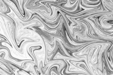 Soyut Gri Siyah ve Beyaz Mermer mürekkep desenli arka plan. Soyut Deseni Siyah, Beyaz, Gri Grafik Renk Sanatı Biçimi ile Sıvılaştır