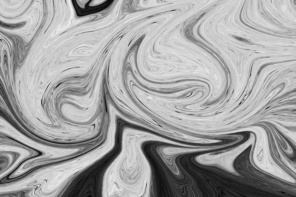 Abstract Gray Black White Marble Ink Pattern Background Liquify Abstract — Stock Photo, Image