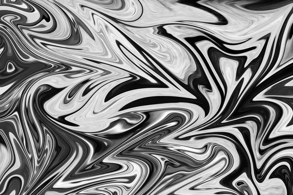 Abstraktní Šedá Černá Bílá Mramorová Barva Vzor Pozadí Zkapalnit Abstraktní — Stock fotografie