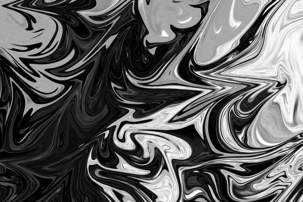 Fondo Patrón Tinta Mármol Blanco Negro Gris Abstracto Modelo Abstracto — Foto de Stock