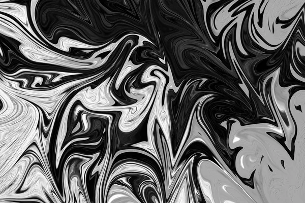 Fondo Patrón Tinta Mármol Blanco Negro Gris Abstracto Modelo Abstracto — Foto de Stock