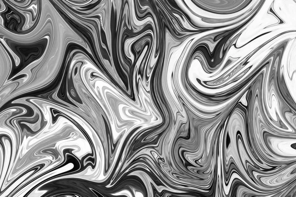 Fondo Patrón Tinta Mármol Blanco Negro Gris Abstracto Modelo Abstracto — Foto de Stock