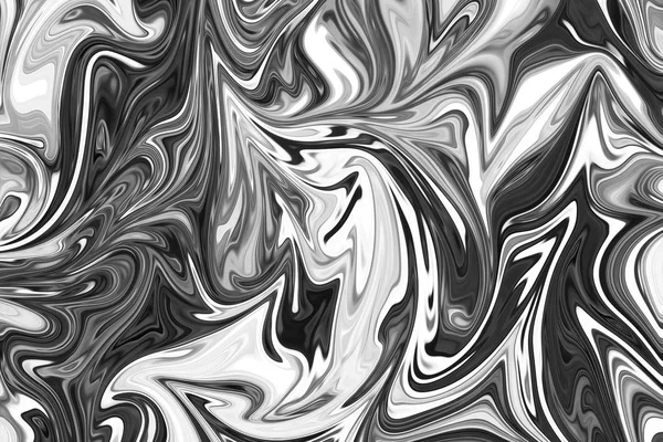 Abstract Gray Black White Marble Ink Pattern Background Liquify Abstract — стокове фото