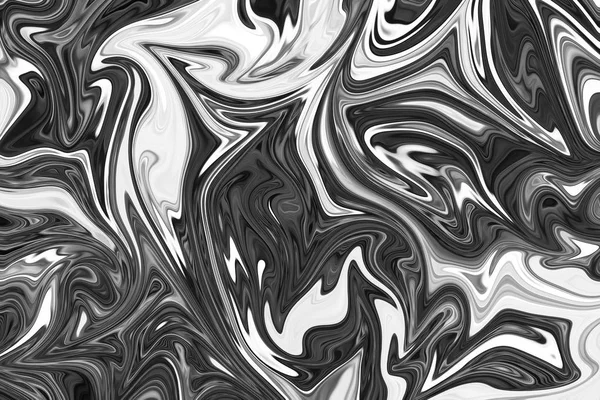 Abstract Gray Black White Marble Ink Pattern Background Liquify Abstract — стокове фото