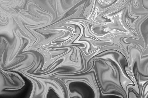 Abstract Gray Black White Marble Ink Pattern Background Liquify Abstract — Stock Photo, Image