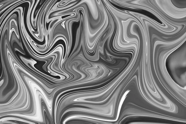 Soyut Gri Siyah ve Beyaz Mermer mürekkep desenli arka plan. Soyut Deseni Siyah, Beyaz, Gri Grafik Renk Sanatı Biçimi ile Sıvılaştır