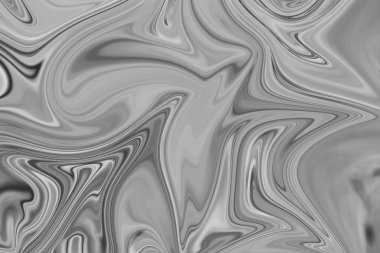 Soyut Gri Siyah ve Beyaz Mermer mürekkep desenli arka plan. Soyut Deseni Siyah, Beyaz, Gri Grafik Renk Sanatı Biçimi ile Sıvılaştır