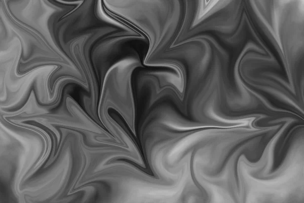 Abstract Gray Black White Marble Ink Pattern Background Liquify Abstract — стокове фото