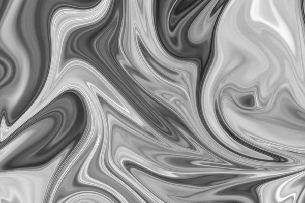 Abstract Gray Black White Marble Ink Pattern Background Liquify Abstract — Stock Photo, Image