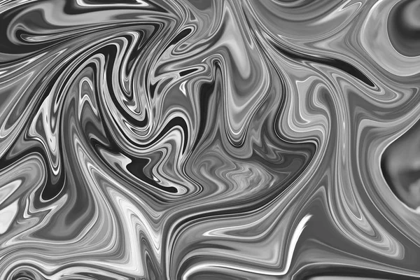 Soyut Gri Siyah ve Beyaz Mermer mürekkep desenli arka plan. Soyut Deseni Siyah, Beyaz, Gri Grafik Renk Sanatı Biçimi ile Sıvılaştır