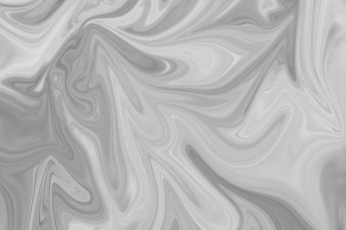 Soyut Gri Siyah ve Beyaz Mermer mürekkep desenli arka plan. Soyut Deseni Siyah, Beyaz, Gri Grafik Renk Sanatı Biçimi ile Sıvılaştır