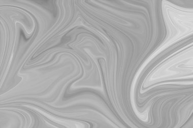 Soyut Gri Siyah ve Beyaz Mermer mürekkep desenli arka plan. Soyut Deseni Siyah, Beyaz, Gri Grafik Renk Sanatı Biçimi ile Sıvılaştır