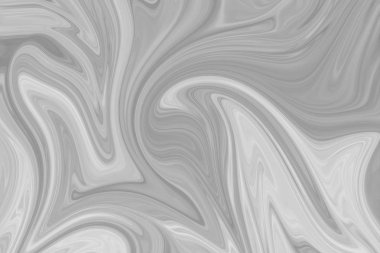 Soyut Gri Siyah ve Beyaz Mermer mürekkep desenli arka plan. Soyut Deseni Siyah, Beyaz, Gri Grafik Renk Sanatı Biçimi ile Sıvılaştır