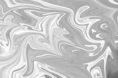 Soyut Gri Siyah ve Beyaz Mermer mürekkep desenli arka plan. Soyut Deseni Siyah, Beyaz, Gri Grafik Renk Sanatı Biçimi ile Sıvılaştır