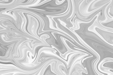 Soyut Gri Siyah ve Beyaz Mermer mürekkep desenli arka plan. Soyut Deseni Siyah, Beyaz, Gri Grafik Renk Sanatı Biçimi ile Sıvılaştır