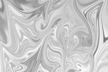 Soyut Gri Siyah ve Beyaz Mermer mürekkep desenli arka plan. Soyut Deseni Siyah, Beyaz, Gri Grafik Renk Sanatı Biçimi ile Sıvılaştır