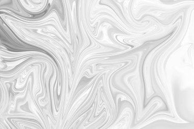 Soyut Gri Siyah ve Beyaz Mermer mürekkep desenli arka plan. Soyut Deseni Siyah, Beyaz, Gri Grafik Renk Sanatı Biçimi ile Sıvılaştır