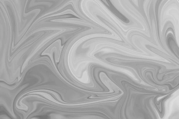 要旨灰色の黒と白の大理石のインクパターンの背景 グレーのグラフィックスカラーアートフォームで抽象パターンを流動化 — ストック写真