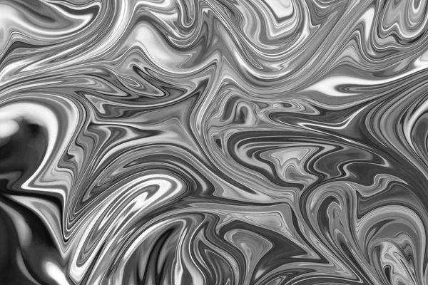 Abstract Gray Black White Marble Ink Pattern Background Liquify Abstract — Stock Photo, Image