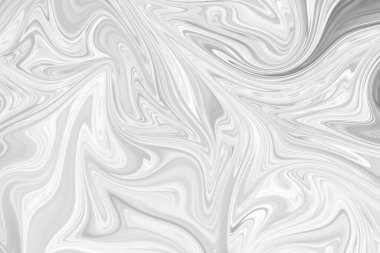 Soyut Gri Siyah ve Beyaz Mermer mürekkep desenli arka plan. Soyut Deseni Siyah, Beyaz, Gri Grafik Renk Sanatı Biçimi ile Sıvılaştır