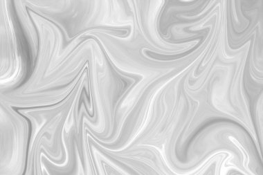 Soyut Gri Siyah ve Beyaz Mermer mürekkep desenli arka plan. Soyut Deseni Siyah, Beyaz, Gri Grafik Renk Sanatı Biçimi ile Sıvılaştır