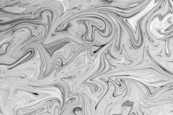 Abstract Gray Black White Marble Ink Pattern Background Liquify Abstract — Stock Photo, Image