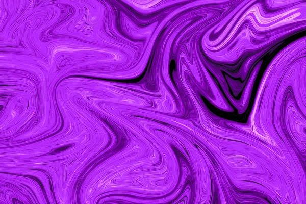 Liquid Abstract Pattern With Proton Purple Graphics Color Art Form. Digital Background With Proton Purple Abstract Liquid Flow. — Stock Photo, Image