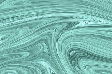 Soyut model nane yeşil veya malakit grafik renk sanat formu ile. Soyut sıvı akışı ile dijital arka plan.