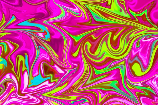 Liquify Abstract Pattern Multicolor Art Form Fondo Digitale Con Flusso — Foto Stock