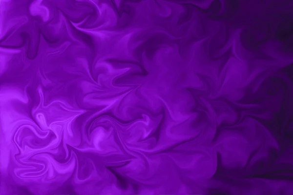 Modèle abstrait liquide avec Proton Purple Graphics Color Art Form. Arrière-plan numérique avec flux de liquide abstrait violet Proton . — Photo