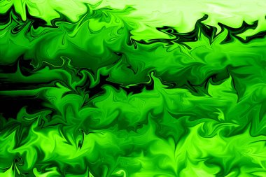 eSport arka plan. Soyut model Ufo yeşil ve siyah grafik renk sanat formu ile. Sıvı zehirli soyut Ufo yeşil akışı ile dijital arka plan.