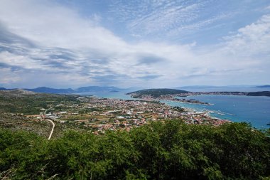 Trogir havadan görünümü
