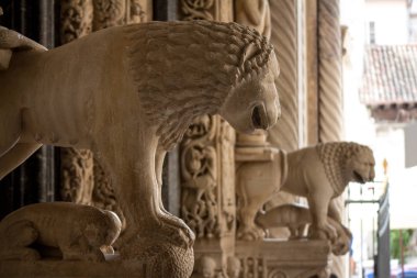 Aslan heykeli Trogir, Hırvatistan