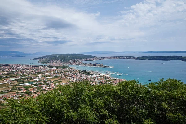 Vista aérea de Trogir — Foto de Stock