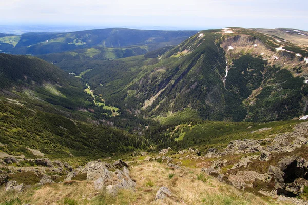 Schneekoppe Snezka, nie ka — Stockfoto