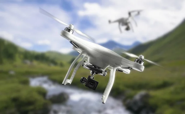 Dron Drone Illustration — Stock Photo, Image