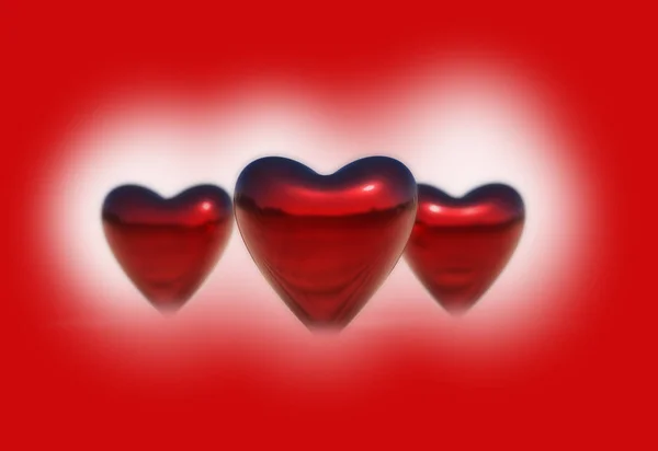 Heart Valentine Day Hearts — Stock Photo, Image