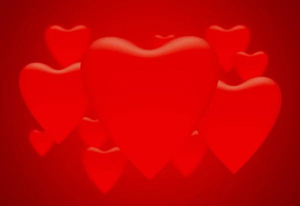 Heart Valentine Day Hearts — Stock Photo, Image