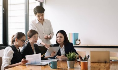 Asyalı İş Adamları Toplantısı Konferans Kurumu Konsepti