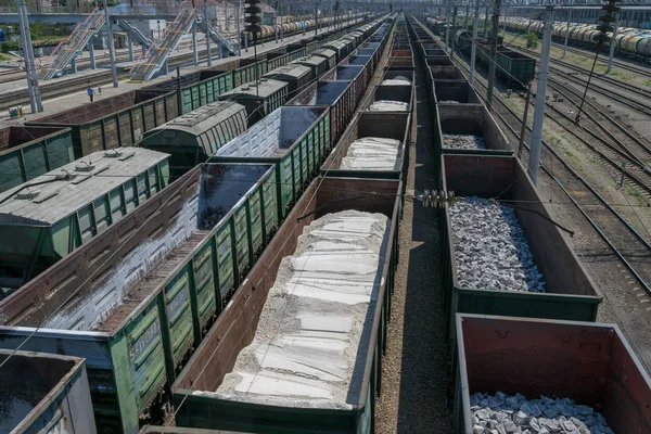 Yük ve yolcu tren istasyonu Novorossiysk, Rusya