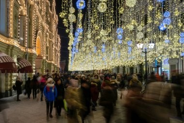 Görünüm Nikolskaya Viyadükler Noel ve yılbaşı dekorasyon
