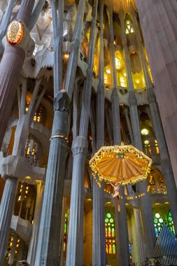 La Sagrada Familia Katedrali'nin iç