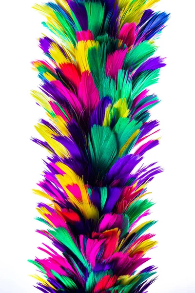 Colorful feather duster — Stock Photo, Image