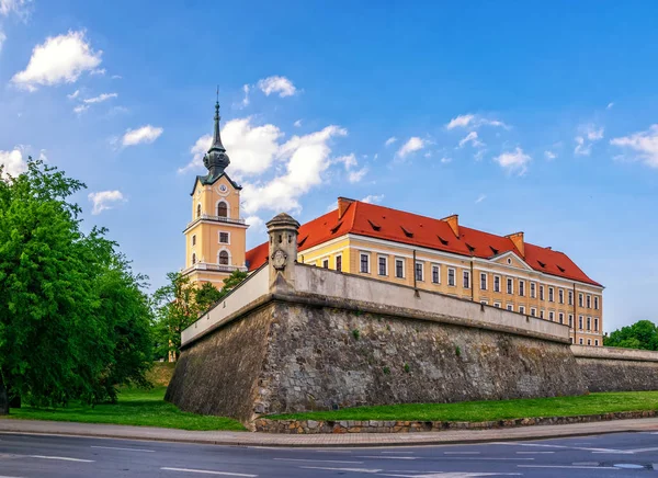 Schilderachtig Uitzicht Van Renaissance Rzeszow Castle Een Van Belangrijkste Bezienswaardigheden — Stockfoto