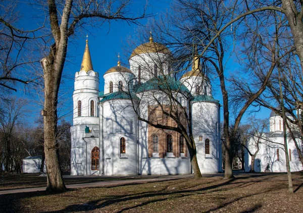 Преображенский собор Спасителя в Чернигове, Украина — стоковое фото