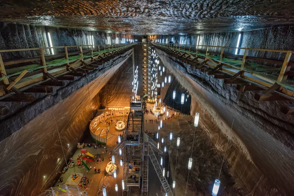 Tuz Madeni Salina Turda, Romanya'da popüler turistik